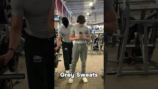 GLOW UP TIP 1  GREY SWEATPANTS mensfashion mensstyle [upl. by Antonio152]