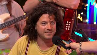 The Mary Wallopers  Interview  Glastonbury 2023 [upl. by Karolyn]