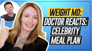 Whoa Mark Wahlbergs Meal PlanWeight Doctor Reacts [upl. by Esyak896]