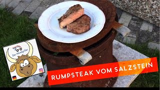 Rumpsteak vom Salzstein BBQ [upl. by Aiym]