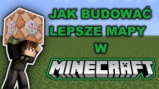 Jak budować LEPSZE mapy w MINECRAFT 01  Spawn [upl. by Yrrat]