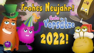 Lustige Silvestergrüße WhatsApp Video • Silvester Gute Vorsätze 2024 • Little Mons Neujahrsgrüße [upl. by Oicul]