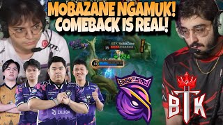 MOBAZANE NGAMUK  S2G DIBIKIN KAGET  S2G VS BTK BO1  SWISS STAGE DAY 2 [upl. by Eisset]