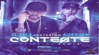 Nicky Jam Ft El Sica  Conteste ✓ [upl. by Anyel25]