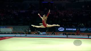 BRASSART Maellyse BEL  2022 Artistic Worlds Liverpool GBR  Qualifications Floor Exercise [upl. by Nnylassej835]