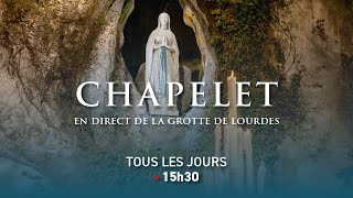 Le Chapelet depuis la Grotte de Lourdes  28102024 [upl. by Charbonnier]