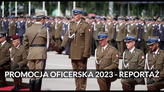 WAT  Promocja oficerska 2023  reportaż [upl. by Hgielime]