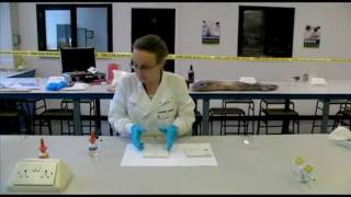 Forensic Science analysis of drugs using colour tests [upl. by Nylevol]