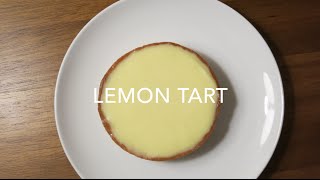 Lemon Tart With Almond Sweet Crust Recipe [upl. by Charmion]