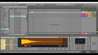 Trance Drums Tutorial Ableton live Creation of drums and percussion for Progressive Trance [upl. by Nauqyaj]