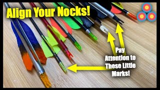 Check The Nocks on Your Arrows to Prevent a Simple Mistake [upl. by Addam]