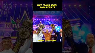 Every Crown Jewel 2024 Winners [upl. by Nerral]