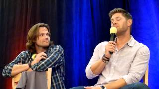 Jensen  Jared VanCon 2012  talk about outtakes [upl. by Nikolaos]