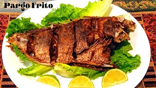 ENG SUB EL MEJOR PARGO FRITO  LA MANERA MÁS FACIL DE HACERLO  FRIED RED SNAPPER [upl. by Latsryk]