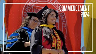 2024 Commencement Highlights  Stanislaus State [upl. by Pinette774]