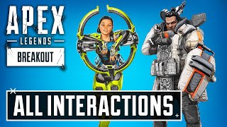 Apex Legends Season 20 All Interactions Voice Lines [upl. by Meredeth]