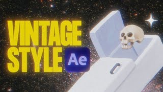 Make ANYTHING Retro in After Effects [upl. by Naras]