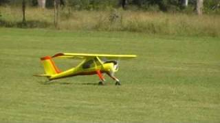 RC Glider Aero Tow 29th March 09 [upl. by Branham]