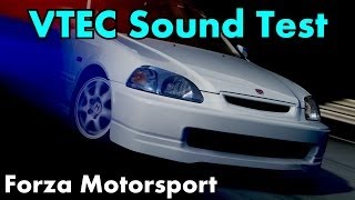 Forza Motorsport  Top 10 VTEC sounds [upl. by Heyward]