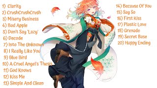 Takanashi Kiara Sings Playlist  20 songs [upl. by Lux843]