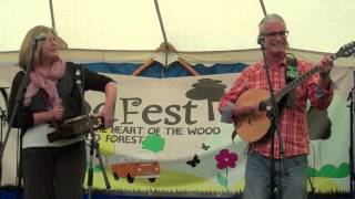 Karen Johnson and Tony Clark at Woodfest 2013 [upl. by Epolulot810]