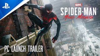 Marvel’s SpiderMan Miles Morales  PC Launch Trailer [upl. by Antsirhc]