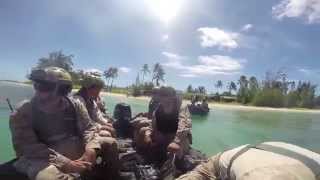 Marine Recon Amphibious Training in Hawaii [upl. by Heti]