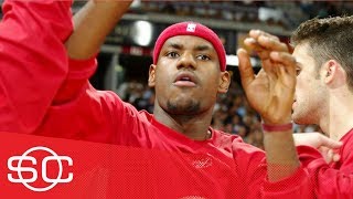 LeBron James amp Carmelo Anthonys NBA debuts on SportsCenter  ESPN Archives [upl. by Donni]