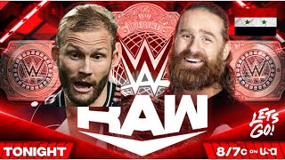 WWE MONDAY NIGHT RAW OCTOBER 7TH 2024 WATCHALONG TheBayernView TBVSports [upl. by Noyk]