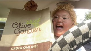 OLIVE GARDEN MUKBANG [upl. by Phaedra]