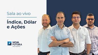 Day Trade ao vivo  Índice Dólar Opções e Ações  10102024 WINV24 WDOX24 [upl. by Follansbee]