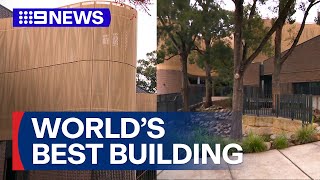 Sydney public school named World Building of the Year  9 News Australia [upl. by Claud]