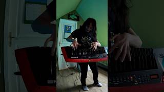 Beyond Creation  Omnipresent Perception SOLO 2 Keytar Cover [upl. by Nabetse]