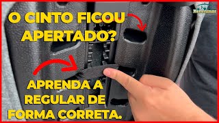 COMO REGULAR O CINTO DA CADEIRINHA DE CARRO DE MANEIRA CORRETA  BEM NINAR [upl. by Maller]