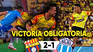 A SEGUIR PELEANDO por la ETAPA  Barcelona SC 21 Macará [upl. by Tiffie]