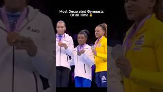 Thats a lot of Medals 🤯 gymnastics wag simonebiles medal top3 [upl. by Cornall588]