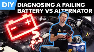 Car Electrical Systems Explained  How To Diagnose A Failing Alternator vs A Failing Battery [upl. by Zulema]