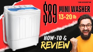 🚿 Zokop XPB46RS4 Mini TwinTub Washer How To Video w Manual So EASY amp So CHEAP for Anyone to Use 💦 [upl. by Nellie350]