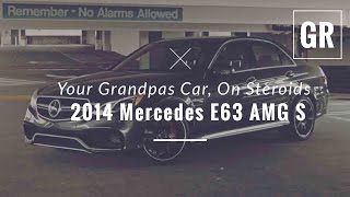 2014 Mercedes E63 AMG S 4Matic Sedan Drive and Review  Gadget Review [upl. by Thomson]