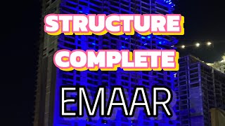 Emaar Panorama Towers Karachi ka structure hogaya hai complete [upl. by Sherar306]