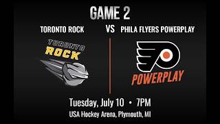 2018 Powerhockey Cup Flyers PowerPlay vs Rock [upl. by Eanad]