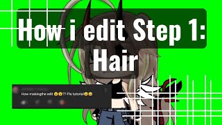 How I edit hair in ibispaint [upl. by Aivuy356]