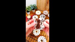 SchokoDonuts Rezept 🍩🫶🏻 [upl. by Zelazny]