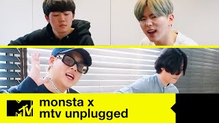 MONSTA X  Beside U  You Cant Hold My Heart LIVE  MTV Unplugged At Home [upl. by Ardnasxela]