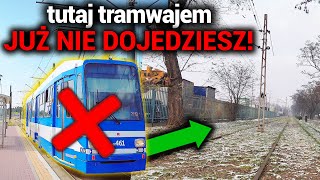 Jedyne nieczynne torowisko tramwajowe w Krakowie [upl. by Htenek]