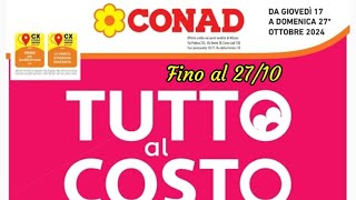 volantino conad valido fino al 27 ottobre italia [upl. by Westlund]