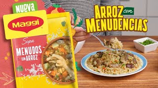 Arroz con Menudencias Maggi® [upl. by Nnylassej]