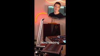 Add handtracking expression to your hardware synths 🤚 [upl. by Annaeerb]