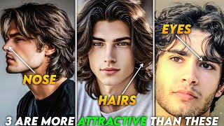 6 Facial Features That Makes A Man ATTRACTIVE How to Develop Facial features [upl. by Luas]