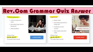 How to Pass Rev Grammar Quiz Answers 2020 [upl. by Anait]